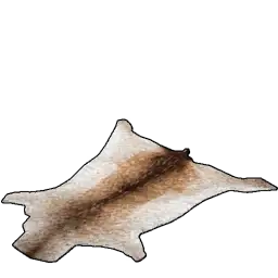 Fur rug